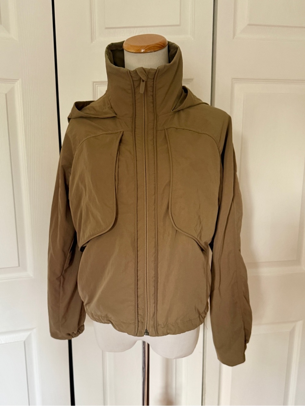 lululemon athletica Brown Hooded Jacket